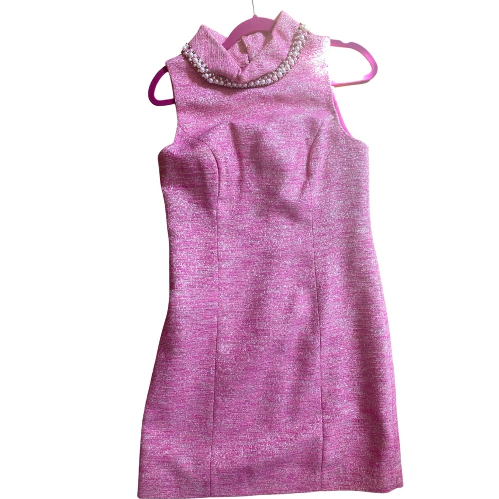 NWT Lilly Pulitzer pink pearl shift dress 6